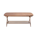**Eenvoudige Opvouwbare Houten Tafel**